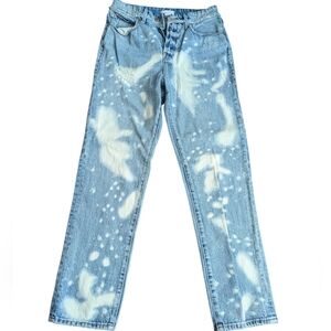 Good American Women's Good Vintage Release High Rise Bleach Jeans Sz 4